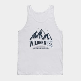 Wilderness. Adventure Is Calling Tank Top